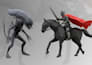 create low poly 3d character modeling with rigging and animation for games